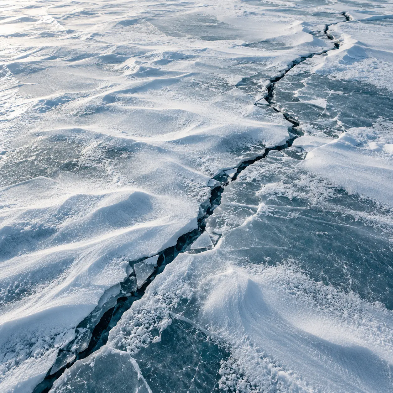 winter water representing renewal